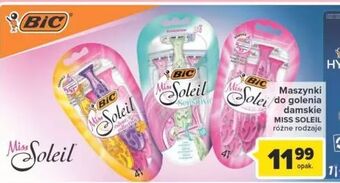 Carrefour Maszynka do golenia pink Bic Miss Soleil oferta