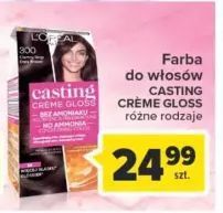Carrefour Farba do włosów 300 ciemny brąz L'oreal Casting Creme Gloss oferta