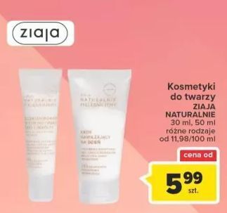 Carrefour Serum do twarzy szyi i dekoltu Ziaja Naturalnie Pielęgnujemy oferta