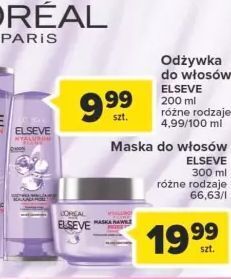 Carrefour Odźywka do włosów L'oreal Elseve Hyaluron Plump oferta