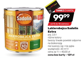 Bricomarche Lakierobejca Sadolin oferta