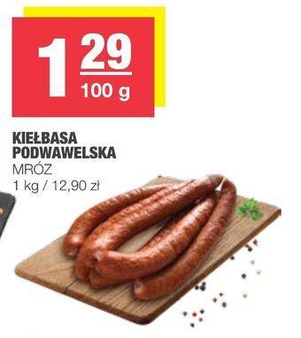 Spar Kiełbasa podwawelska 100g oferta