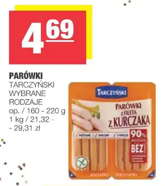 Spar Parówki Tarczyńskie 160-220g oferta