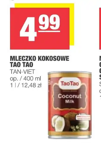 Spar Mleczko kokosowe Tao Tao 400ml oferta