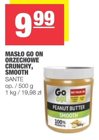 Spar Masło Go On orzechowe 500g oferta