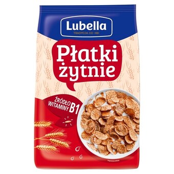 Dino Lubella Płatki żytnie 500 g oferta