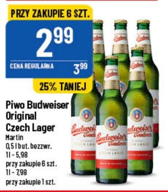 Polomarket Piwo Budweiser oferta
