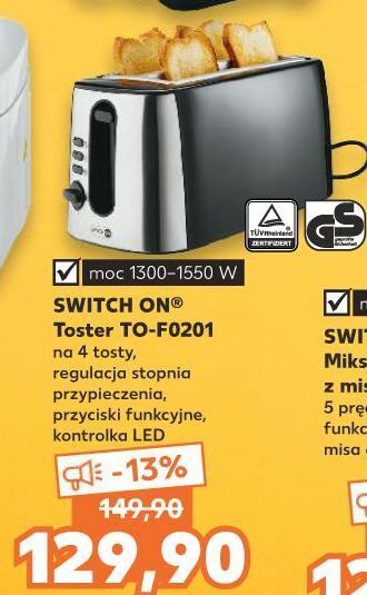 Kaufland Toster to-f0201 Switch On oferta