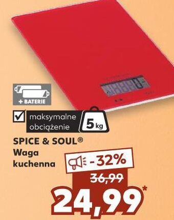Kaufland Waga kuchenna lcd Spice&Soul oferta