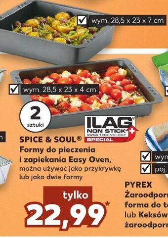 Kaufland Forma do pieczenia 28.5 x 23 4 cm Spice&Soul oferta