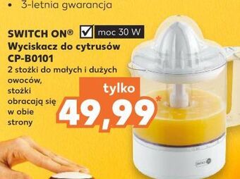Kaufland Wyciskarka do cytrusów 30 w Switch On oferta