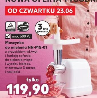 Kaufland Maszynka do mielenia mięsa nn-mg-01 oferta