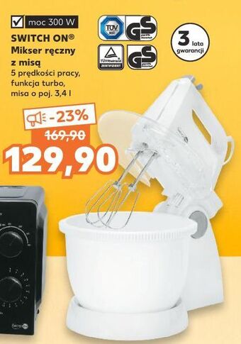 Kaufland Mikser ręczny z misą Switch On oferta