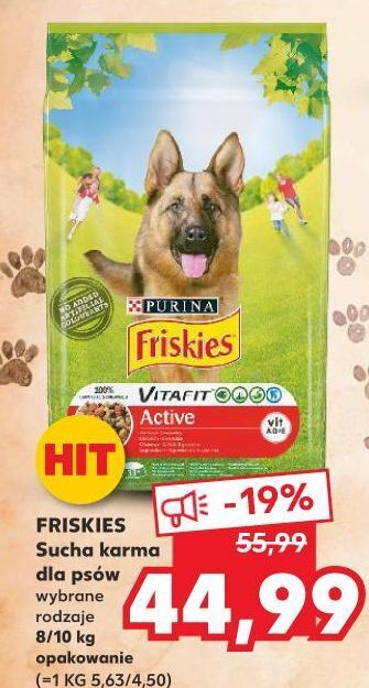 Kaufland Karma dla psa active Friskies Vitafit oferta
