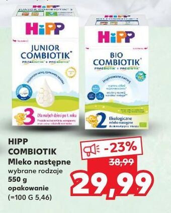 Kaufland Mleko 2 Hipp Bio Combiotik oferta