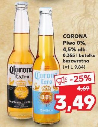 Kaufland Piwo Corona Cero oferta