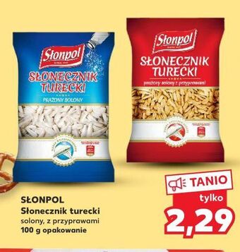 Kaufland Słonecznik turecki prażony i solony Słonpol oferta