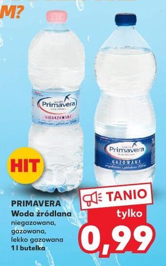 Kaufland Woda niegazowana Primavera oferta