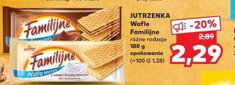 Kaufland Wafle śmietankowe Jutrzenka Familijne oferta