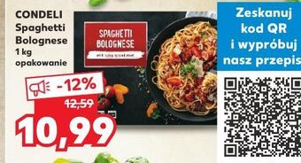 Kaufland Spaghetti bolognese Condeli oferta