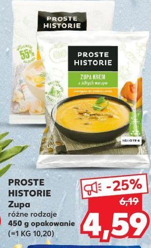 Kaufland Zupa krem z żółtych warzyw Iglotex Proste Historie oferta