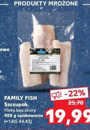 Kaufland Szczupak filet bez skóry Family Fish oferta