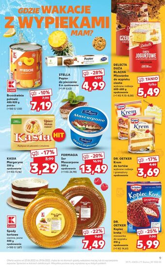 Kaufland Ciasto czekoladowe Delecta oferta