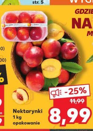 Kaufland Nektarynki oferta