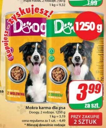 Dino Karma dla psa z wołowiną Doogy oferta