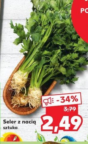 Kaufland Seler z nacią oferta