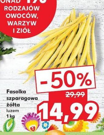 Kaufland Fasolka szparagowa żółta oferta