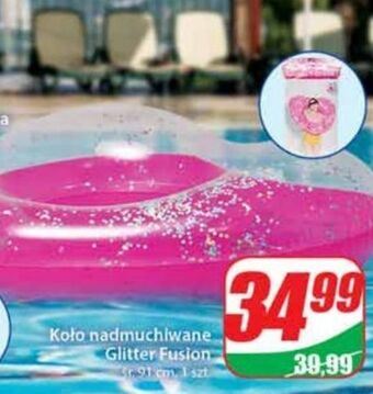 Dino Koło dmuchane glitter oferta