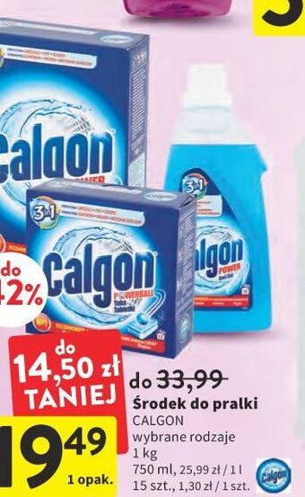 Intermarche Proszek do pralek 3w1 Calgon Power oferta