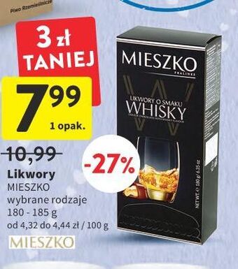 Intermarche Likwory o smaku whisky Mieszko oferta