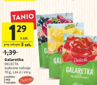 Intermarche Galaretka truskawkowa Delecta oferta