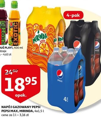 Auchan Napój orange Mirinda oferta