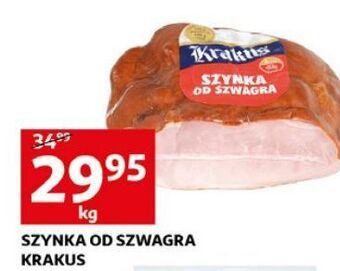 Auchan Szynka od szwagra Krakus Animex oferta