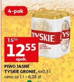 Auchan Piwo Tyskie Gronie oferta