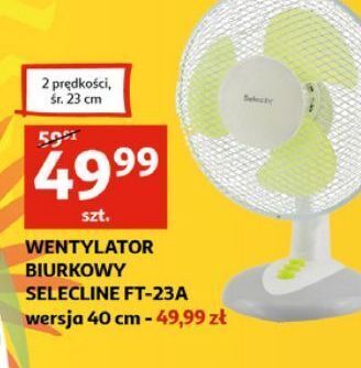 Auchan Wentylator biurkowy ft23a Selecline oferta
