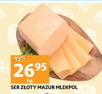 Auchan Ser złoty mazur Mlekpol oferta