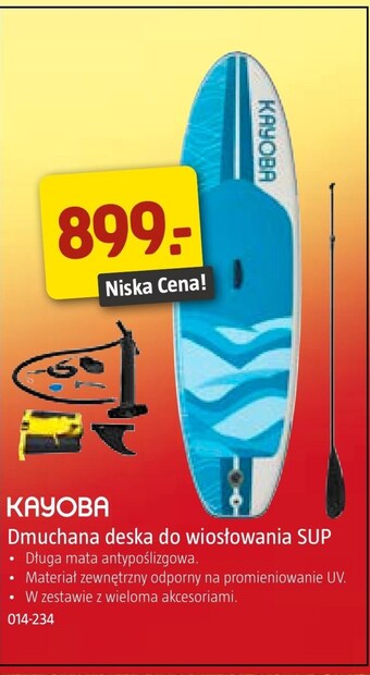 Jula Deska do pływania Kayoba oferta