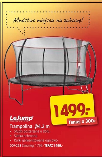 Jula Trampolina LeJump oferta