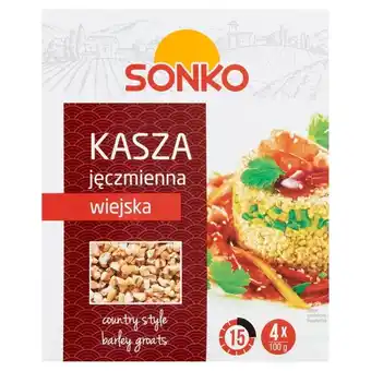 Kaufland Sonko Kasza jęczmienna wiejska 400 g (4 x 100 g) oferta