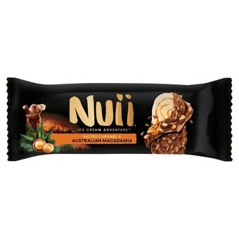 Kaufland Nuii Lody waniliowe ze słonym sosem karmelowym z kawałkami orzechów makadamia 90 ml oferta