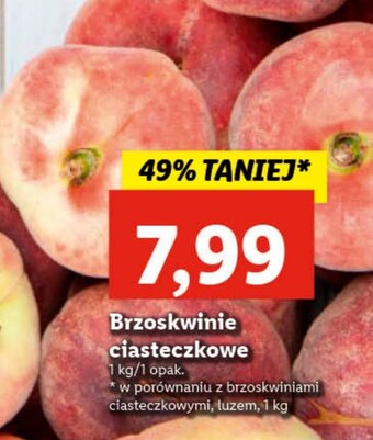 Lidl Brzoskwinia oferta