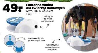Fontanna wodna dla zwierząt domowych