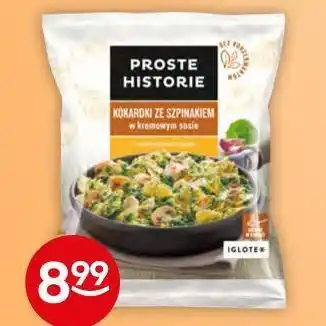 Żabka Makaron ze szpinakiem Proste Historie 450g oferta