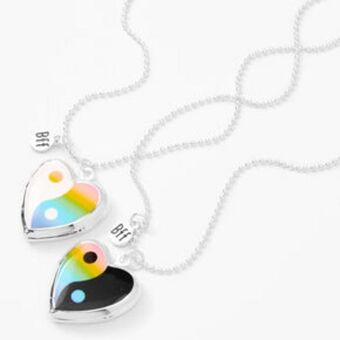 Best friends yin-yang necklaces - 2 pack