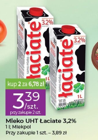 Mleko UHT Łaciate 3,2% 1 l