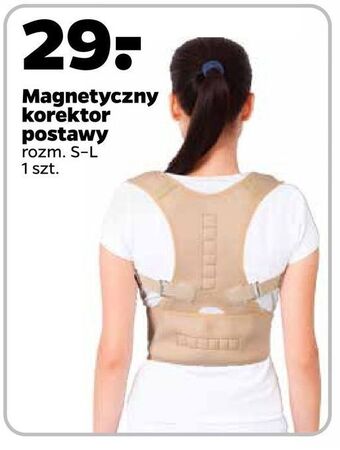 Korektor postawy magnetyczny